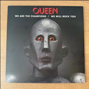 Queen - We Will Rock You We Are The Champions Vinyl 2017 Freddy Mercury
